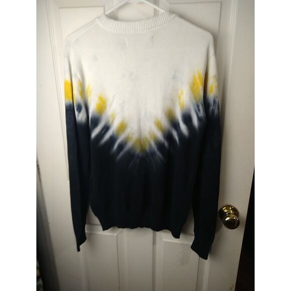 XRay Jeans Men's Sweater Arrow Tie Dye Crew Neck Long Sleeve Casual - Picture 7 of 7
